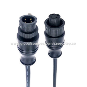 18AWG Wire Gauge 4-pin Waterproof Connector Cable for LED